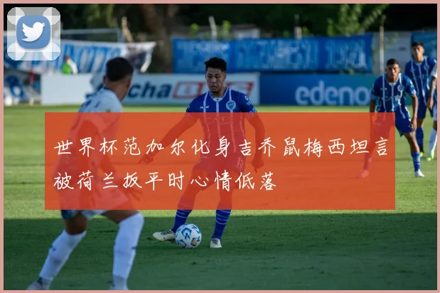 世界杯范加尔化身吉乔鼠梅西坦言被荷兰扳平时心情低落